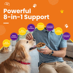 Pet 8-in-1 Multivitamin 120 Soft Chews for Dogs