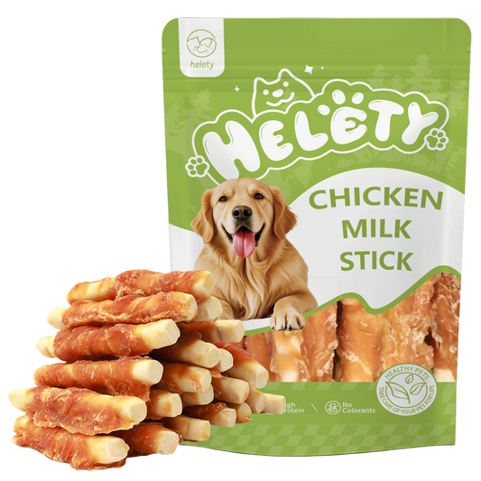 Dog Snack Chicken Milk Stick Chicken Flavor Chew Sticks