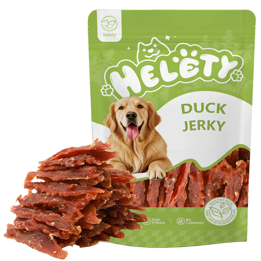 Dog Treats Duck Jerky 100% Pure Meat High Protein