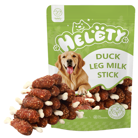 Dog Treats Duck Leg Milk Stick Teeth Cleaning
