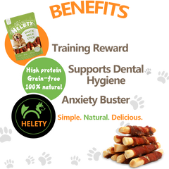 Dog Snack Duck Milk Stick Duck Flavor Chew Sticks