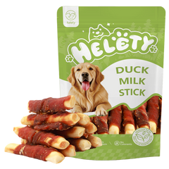 Dog Snack Duck Milk Stick Duck Flavor Chew Sticks