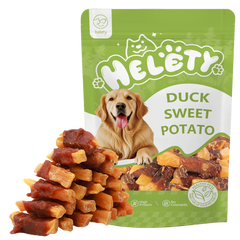 Duck Meat Wrapped with Sweet Potato, Healthy, Easily