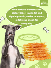 HELETY Dog Chew Sticks, Chicken Wrapped in Cowhide, Long Lasting Chews for Dogs, Natural Sticks for Medium & Large Dogs
