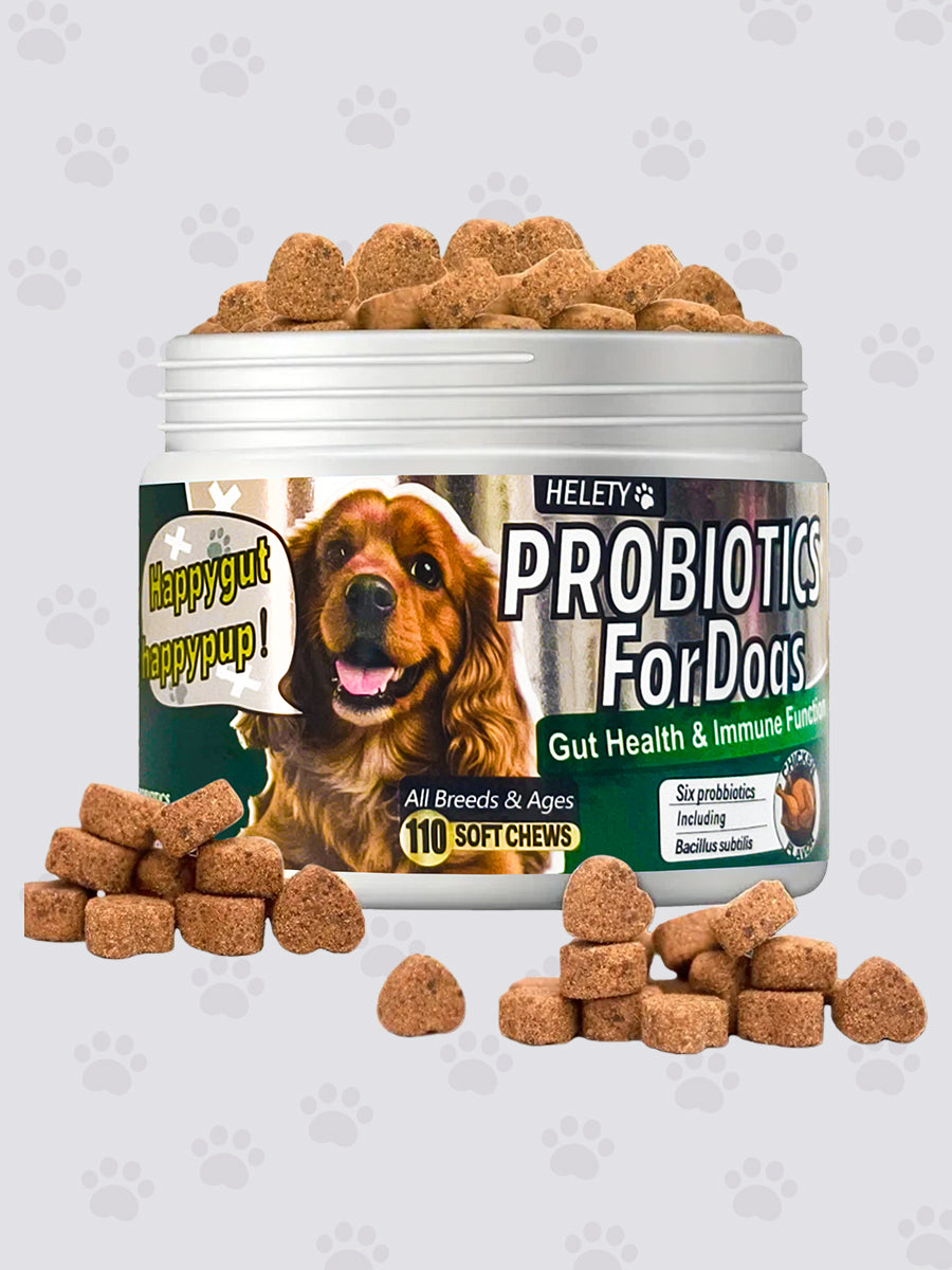 Helety Dog Vitamins Probiotics for Dog