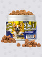 Helety 20 for 1 Dog Multivitamin with Box, Probiotics & Digestive Enzymes for Gut Health, Glucosamine & Chondroitin &Omega 3, Complete Supplement for Homemade Dog Food,Joint & Skin & Immune Support