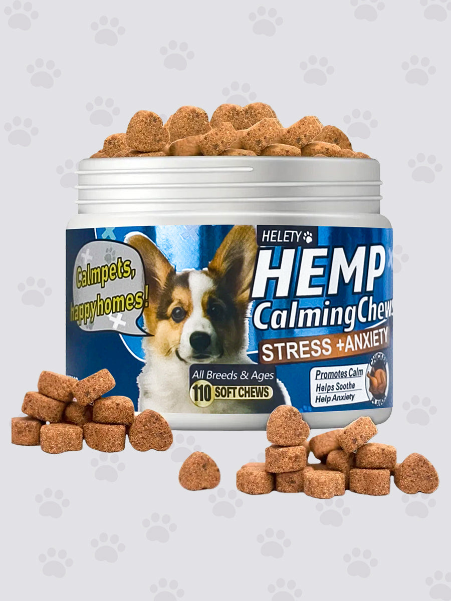 Helety Dog Vitamin Hemp Claming Chew