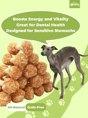 HELETY Dog Training Treats, Natural Chicken Flavor Rewards, Grain Free Treats for Small & Large Dogs