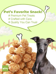 HELETY Dog Training Treats, Natural Chicken Flavor Rewards, Grain Free Treats for Small & Large Dogs
