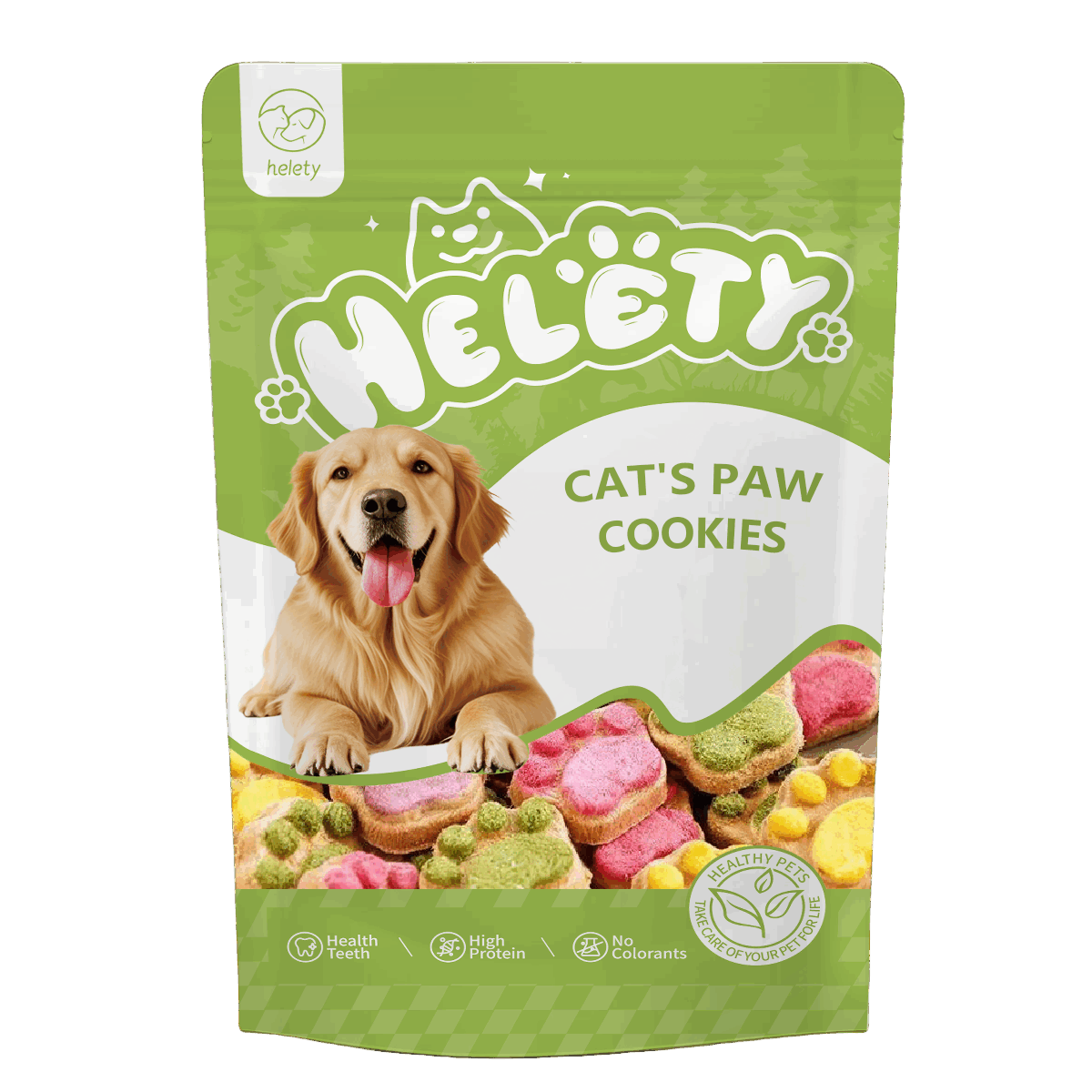 Dog Snacks Dog Paw Shaped Biscuits