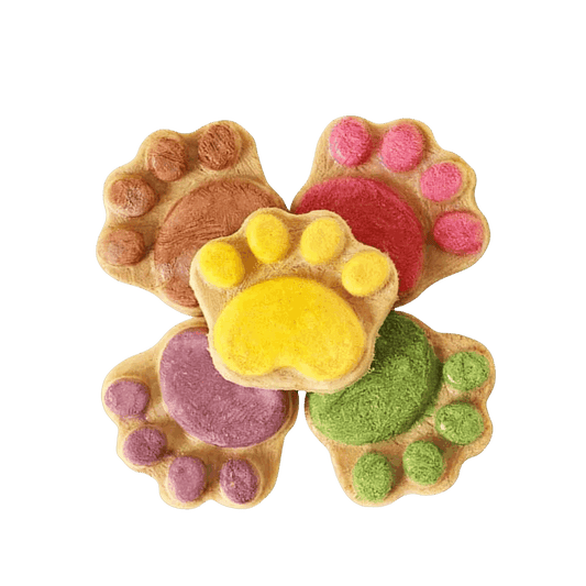 Dog Snacks Dog Paw Shaped Biscuits