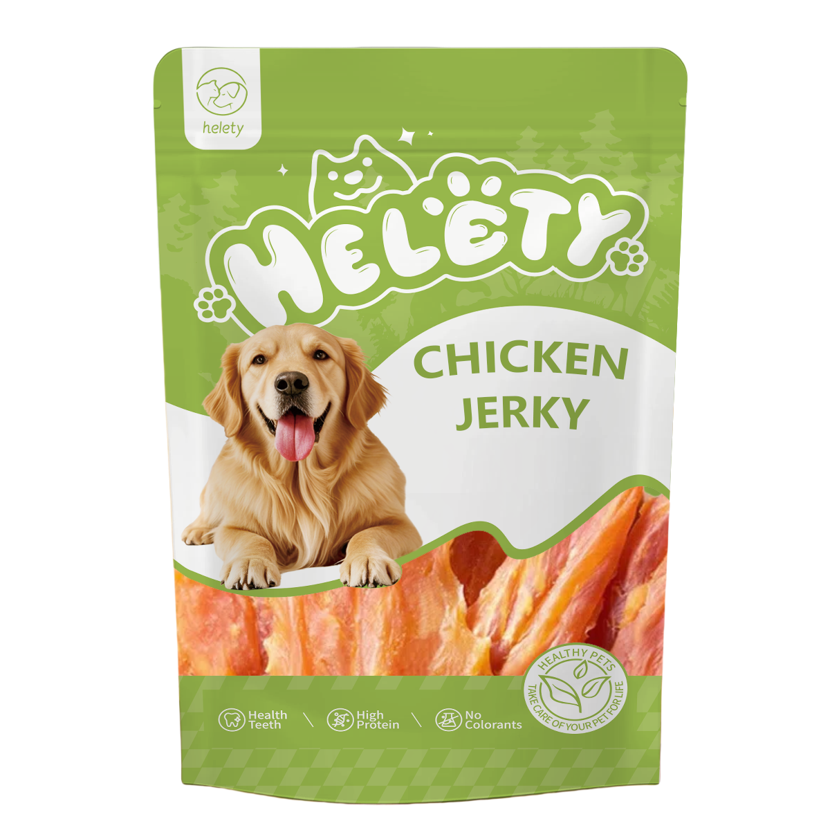 Dog Treats Chicken Jerky 100% Pure Meat High Protein