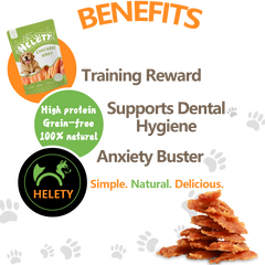 Dog Treats Chicken Jerky 100% Pure Meat High Protein