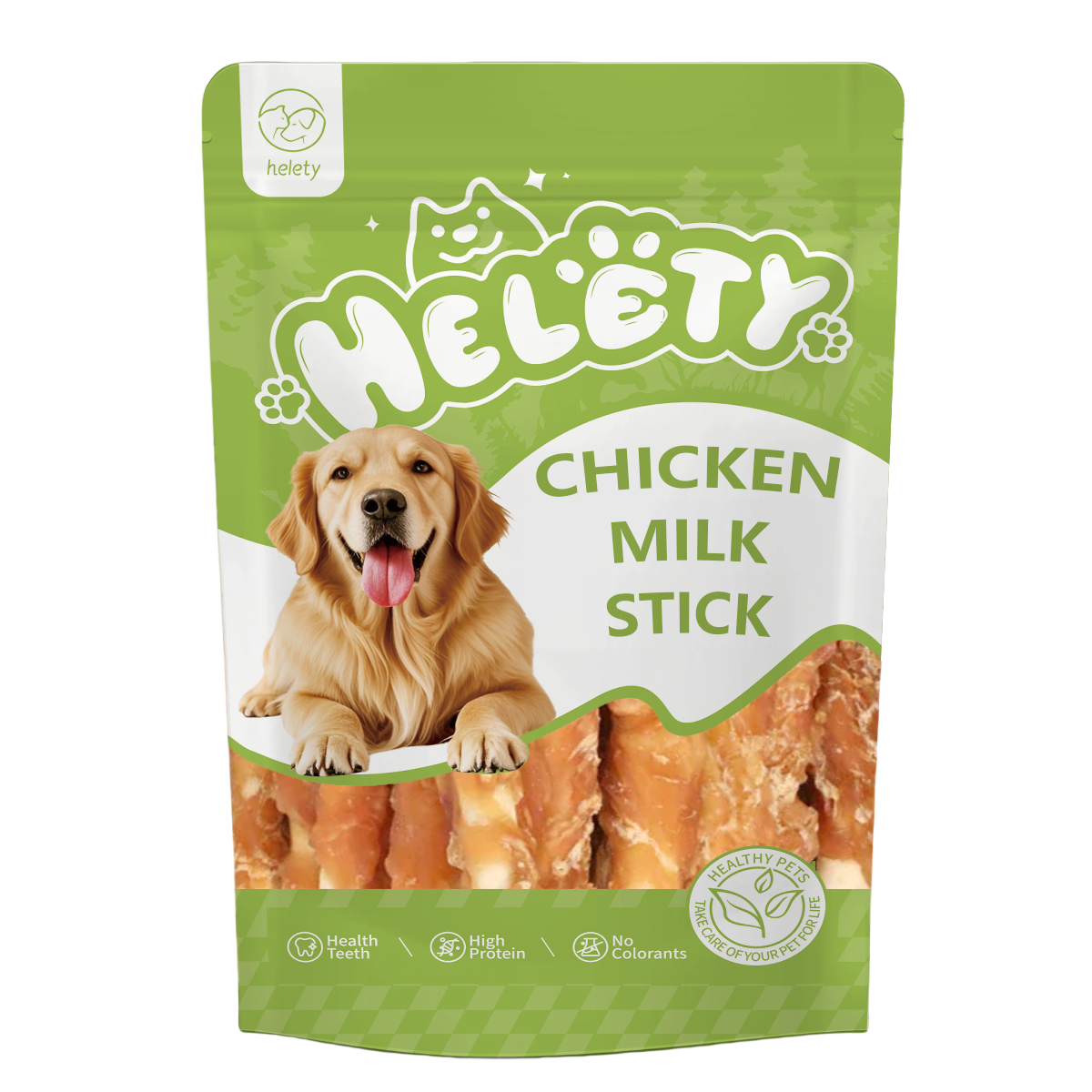 Dog Snack Chicken Milk Stick Chicken Flavor Chew Sticks
