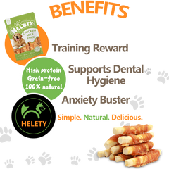 Dog Snack Chicken Milk Stick Chicken Flavor Chew Sticks