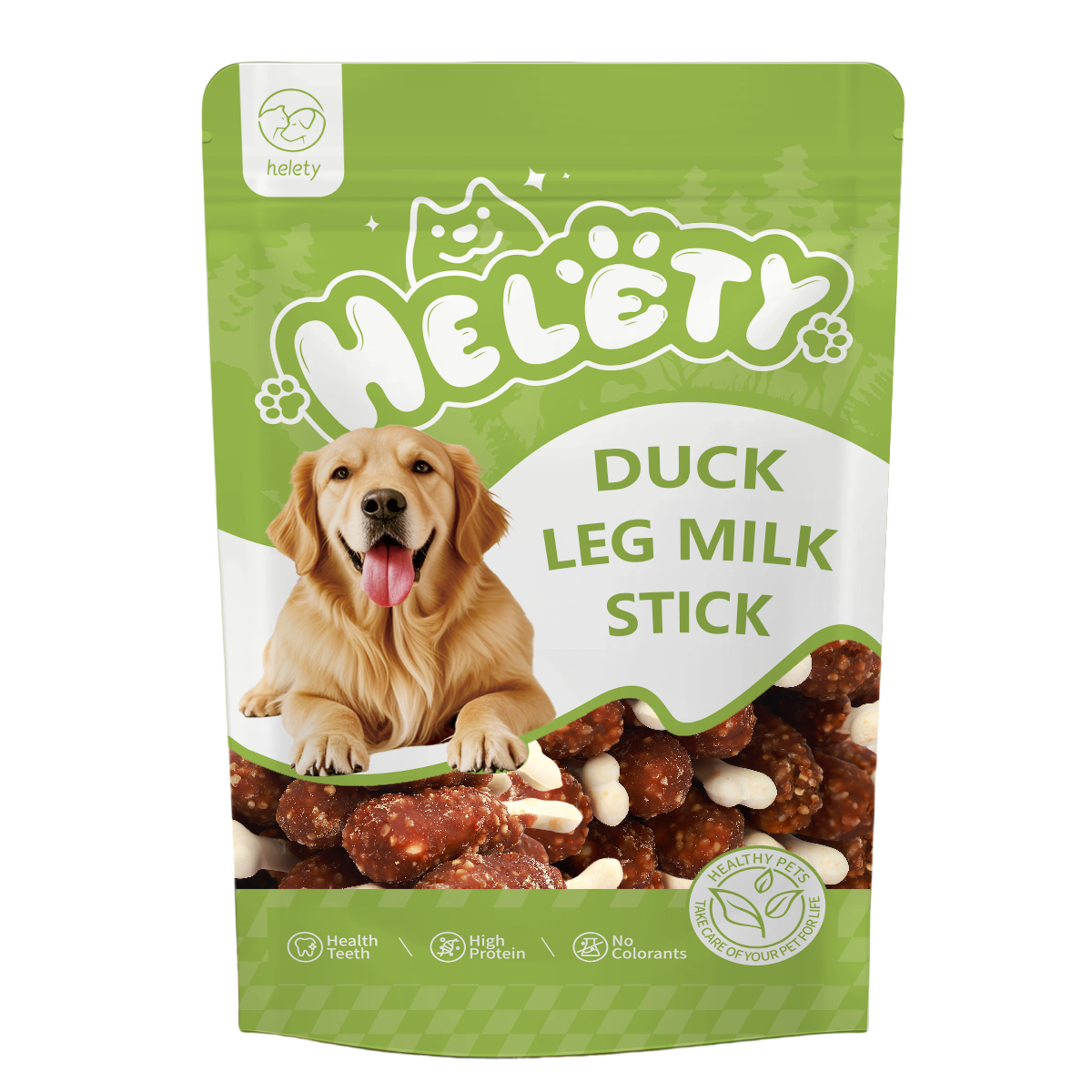 Dog Treats Duck Leg Milk Stick Teeth Cleaning