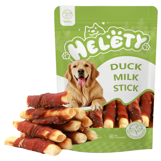 Dog Snack Duck Milk Stick Duck Flavor Chew Sticks