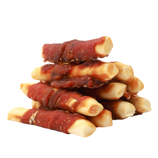 Dog Snack Duck Milk Stick Duck Flavor Chew Sticks