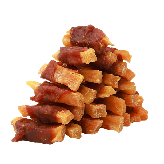 Duck Meat Wrapped with Sweet Potato, Healthy, Easily