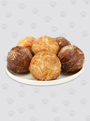 Helety Dog Treats with Egg Yolk, Chicken Duck Flavored Meat Balls, High Protein Dog Snacks, All Life Stages Dog Treats