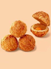 Helety Dog Treats with Egg Yolk, Chicken Duck Flavored Meat Balls, High Protein Dog Snacks, All Life Stages Dog Treats