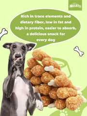 HELETY Dog Treats, Grain Free Chicken Flavor, Soft Chewy Training Snacks for Puppies & Adult Dogs