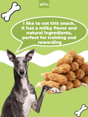 HELETY Dog Treats, Grain Free Chicken Flavor, Soft Chewy Training Snacks for Puppies & Adult Dogs