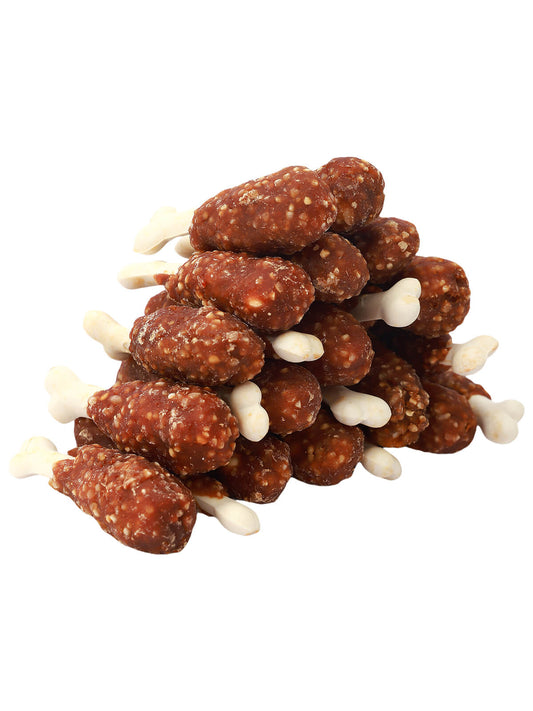 HELETY Dog Treats, Grain Free Duck Flavor, Soft Chewy Training Snacks for Puppies & Adult Dogs