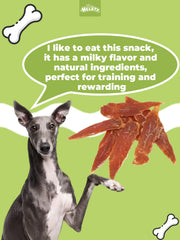HELETY Dog Training Treats, Low Calorie Soft Chews, Natural Duck Flavor, Rewards for Small & Large Dogs Adult Dogs
