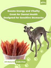 HELETY Dog Training Treats, Low Calorie Soft Chews, Natural Duck Flavor, Rewards for Small & Large Dogs Adult Dogs