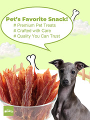 HELETY Dog Training Treats, Low Calorie Soft Chews, Natural Duck Flavor, Rewards for Small & Large Dogs Adult Dogs