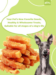 HELETY Grain Free Dog Treats, Natural Chicken Training Treats, Chicken and Sweet Potato, Soft & Chewy Snacks for Puppies & Adult Dogs