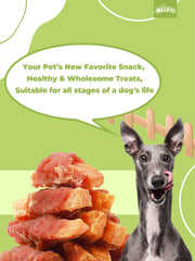 HELETY Dog Training Treats, Low Calorie Soft Chews, Natural Duck Flavor, Duck and Sweet Potato, Rewards for Small & Large Dogs