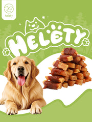 HELETY Dog Training Treats, Low Calorie Soft Chews, Natural Duck Flavor, Duck and Sweet Potato, Rewards for Small & Large Dogs